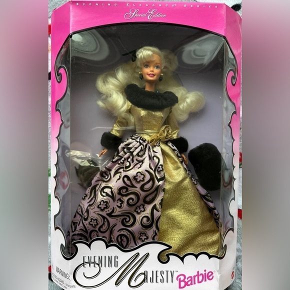 Mattel Other - Evening Majesty Barbie Doll Special Edition Mattel 1996 Elegance Series In BOX